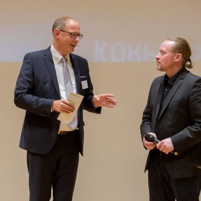 Roman Mölling und Joey Kelly auf der Bühne